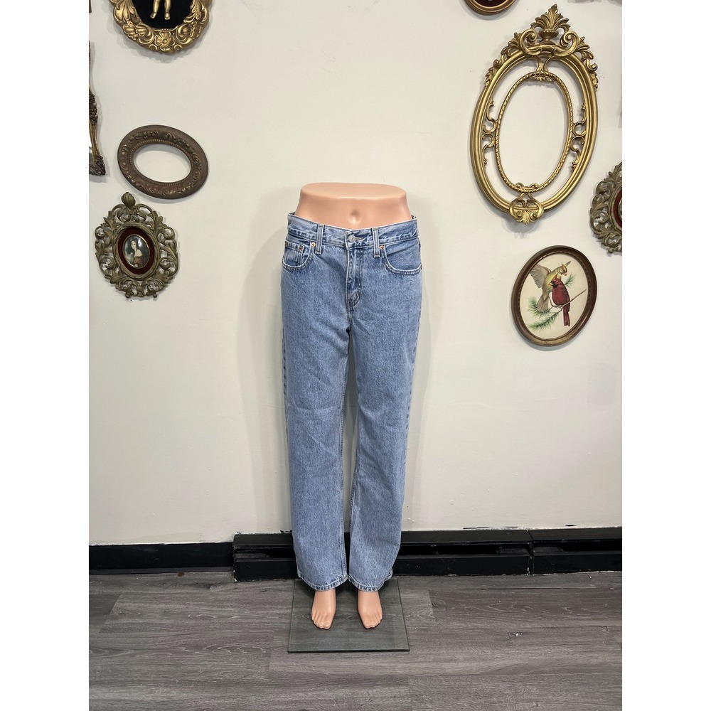 Levi's Low Pro Straight Light Wash Denim Jeans Size 27